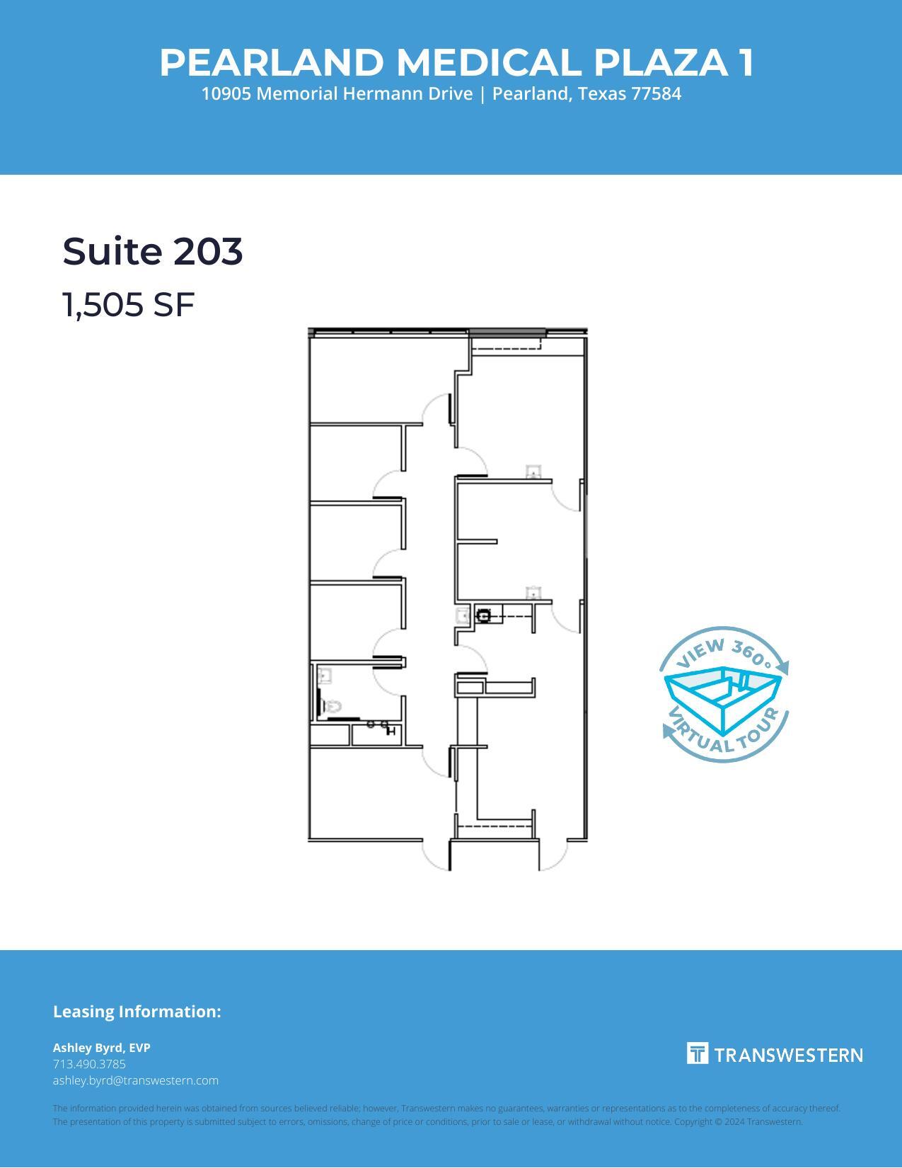 10905 Memorial Hermann Dr, Pearland, TX for lease Floor Plan- Image 1 of 1