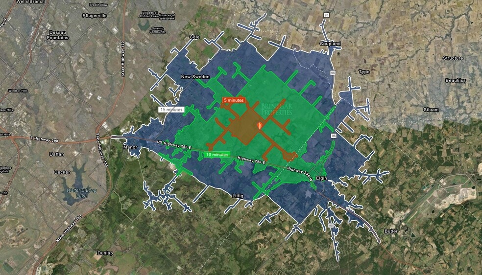 Wells Road, Elgin, TX for sale - Aerial - Image 2 of 2
