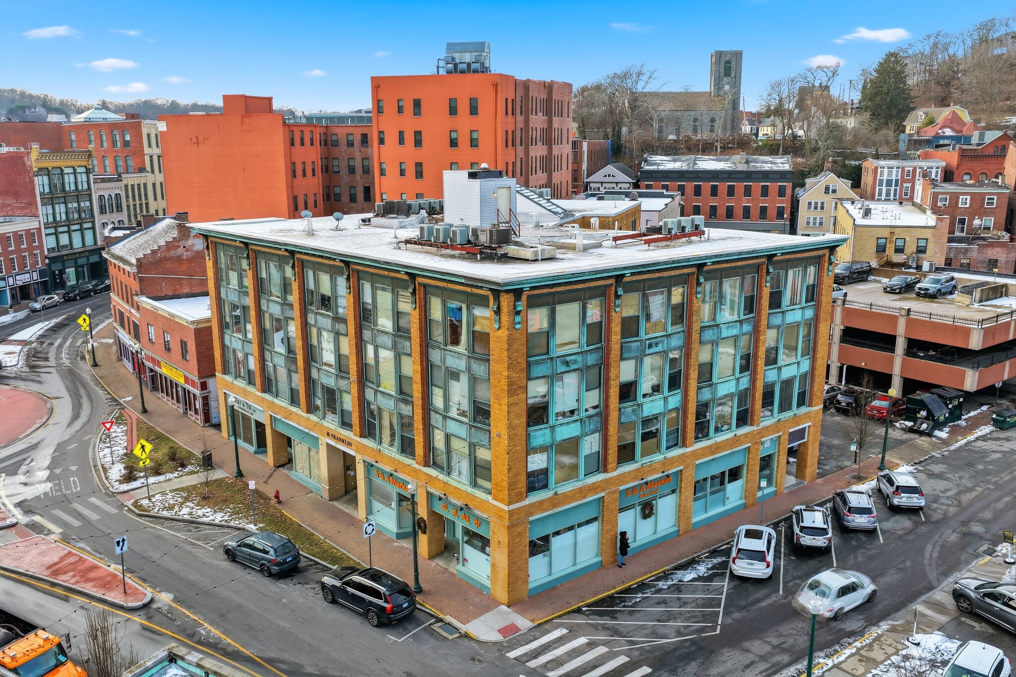 16 Franklin St, Norwich, CT for lease Aerial- Image 1 of 32