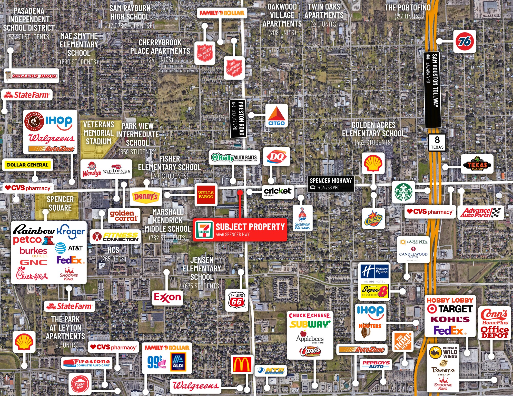 4646 Spencer Hwy, Pasadena, TX for sale Building Photo- Image 1 of 1