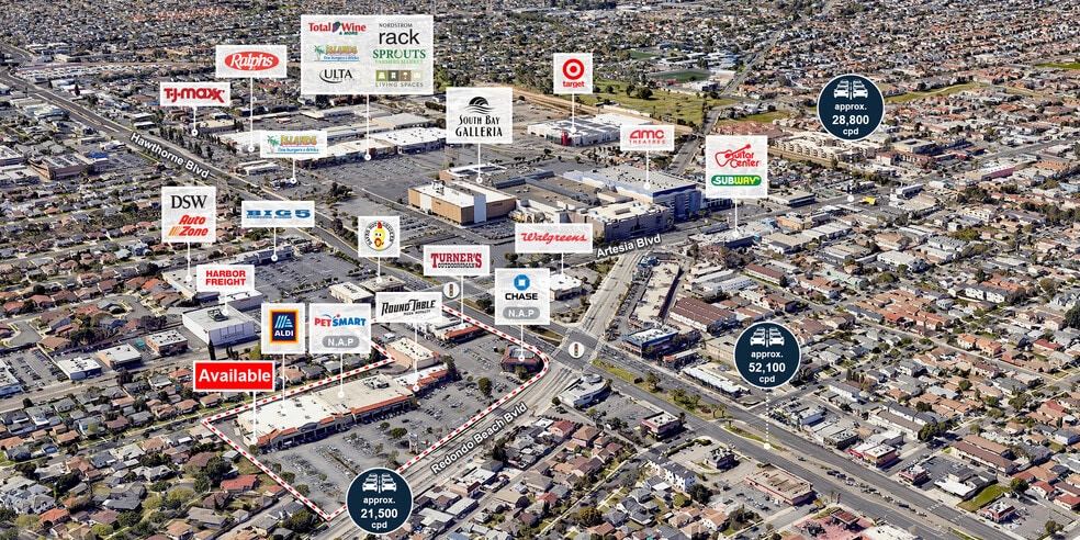 4230-4354 Redondo Beach Blvd, Torrance, CA for lease - Building Photo - Image 1 of 3