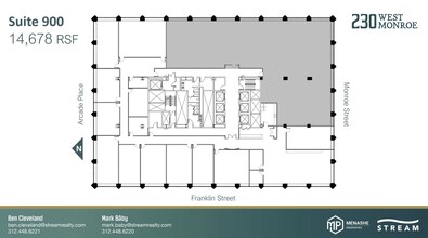 230 W Monroe St, Chicago, IL for lease Floor Plan- Image 1 of 1