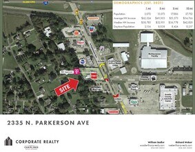 2335 N Parkerson Ave, Crowley, LA - AERIAL  map view - Image1