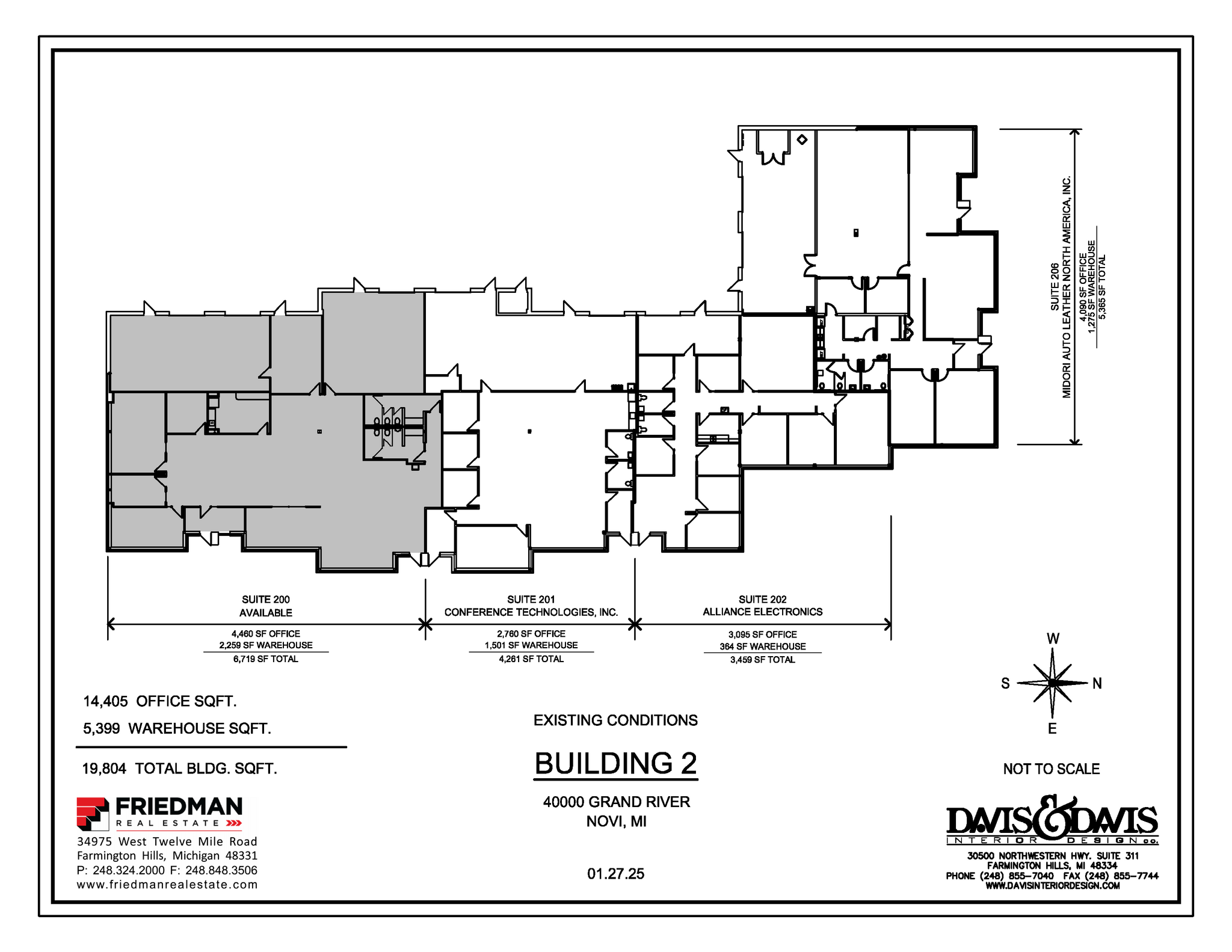 40000 Grand River Ave, Novi, MI for lease Floor Plan- Image 1 of 1