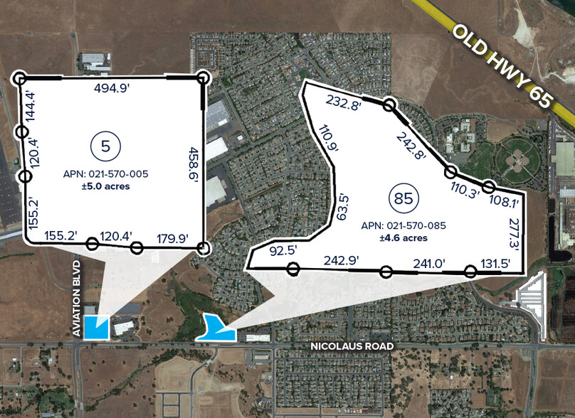 3330 Nicolaus Rd, Lincoln, CA for sale - Plat Map - Image 2 of 3