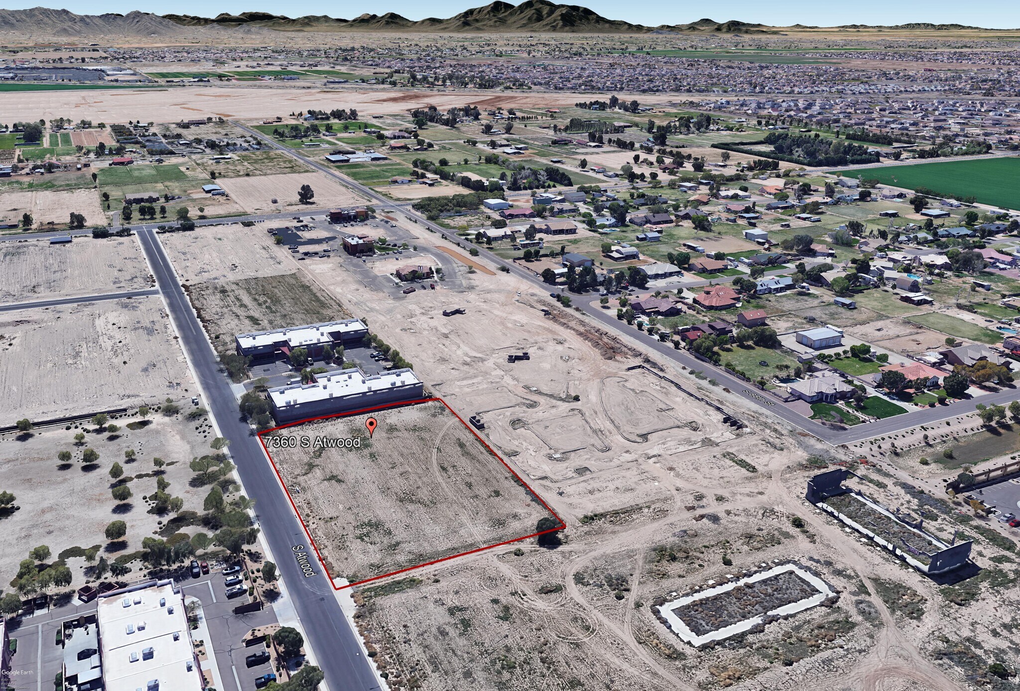 7344 S Atwood, Mesa, AZ for sale Aerial- Image 1 of 2