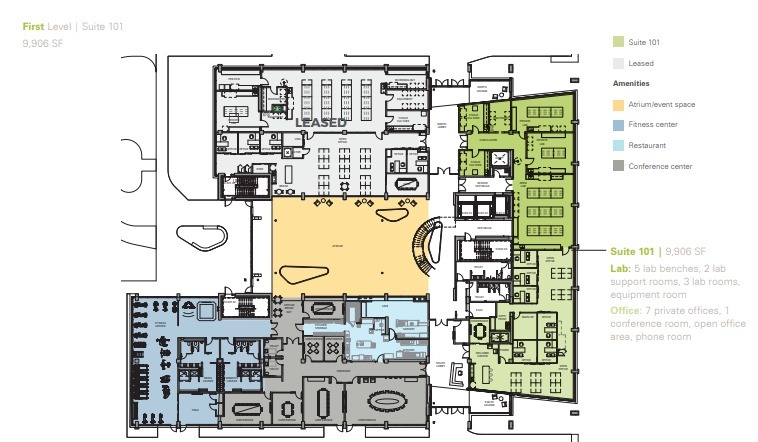 9310 Athena Cir, La Jolla, CA for lease Floor Plan- Image 1 of 1