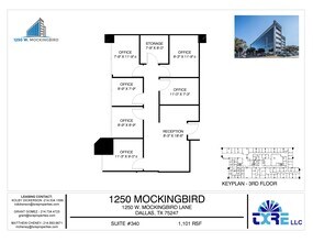 1250 W Mockingbird Ln, Dallas, TX for lease Floor Plan- Image 1 of 1