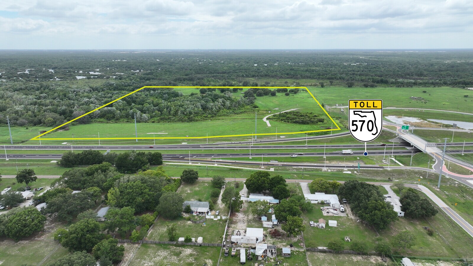 Braddock RD Polk Parkway, Auburndale, FL 33823 55 Acre ± Polk
