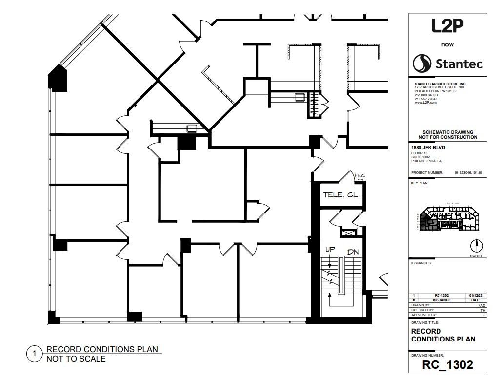 1880 John F Kennedy Blvd, Philadelphia, PA for lease Floor Plan- Image 1 of 1