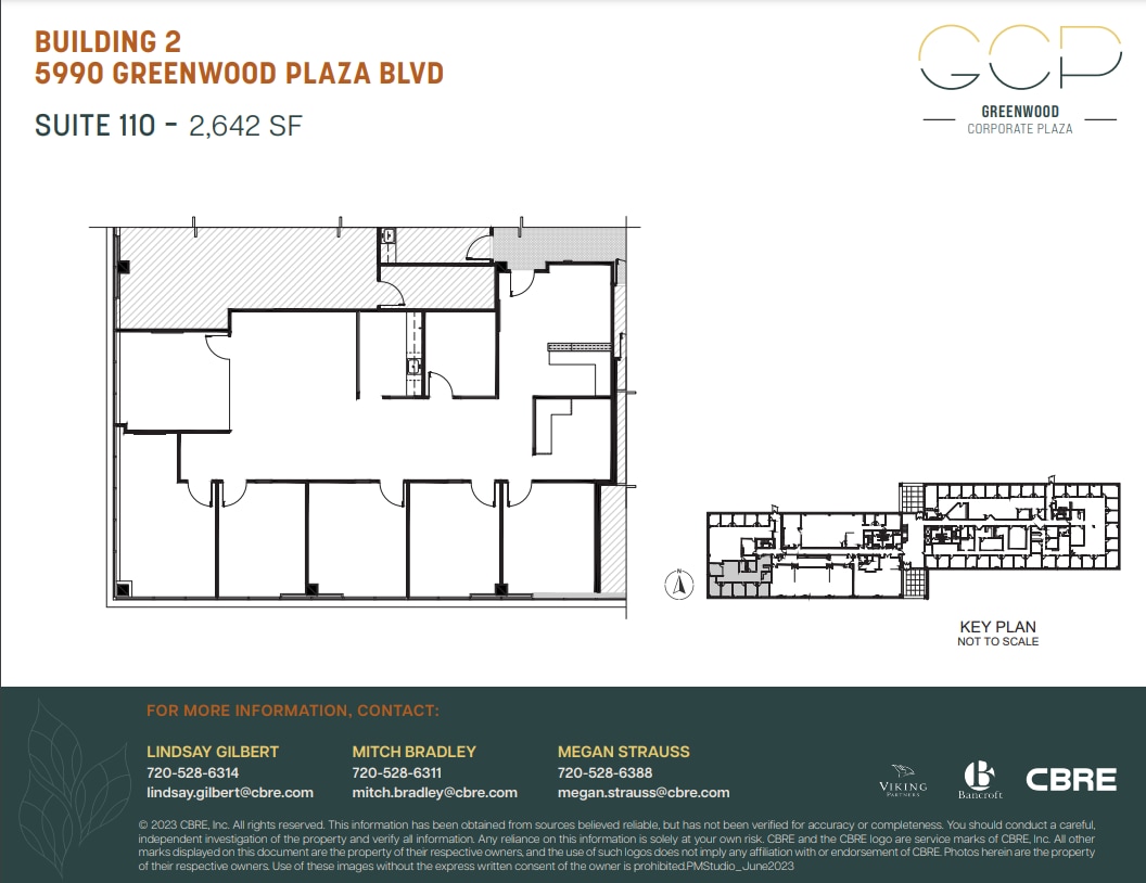 5990 Greenwood Plaza Blvd, Greenwood Village, CO for lease Floor Plan- Image 1 of 1