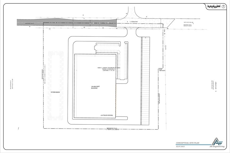 12802 E L Ave, Galesburg, MI for lease - Building Photo - Image 3 of 6