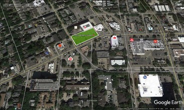 1212 Westheimer Rd, Houston, TX - aerial  map view