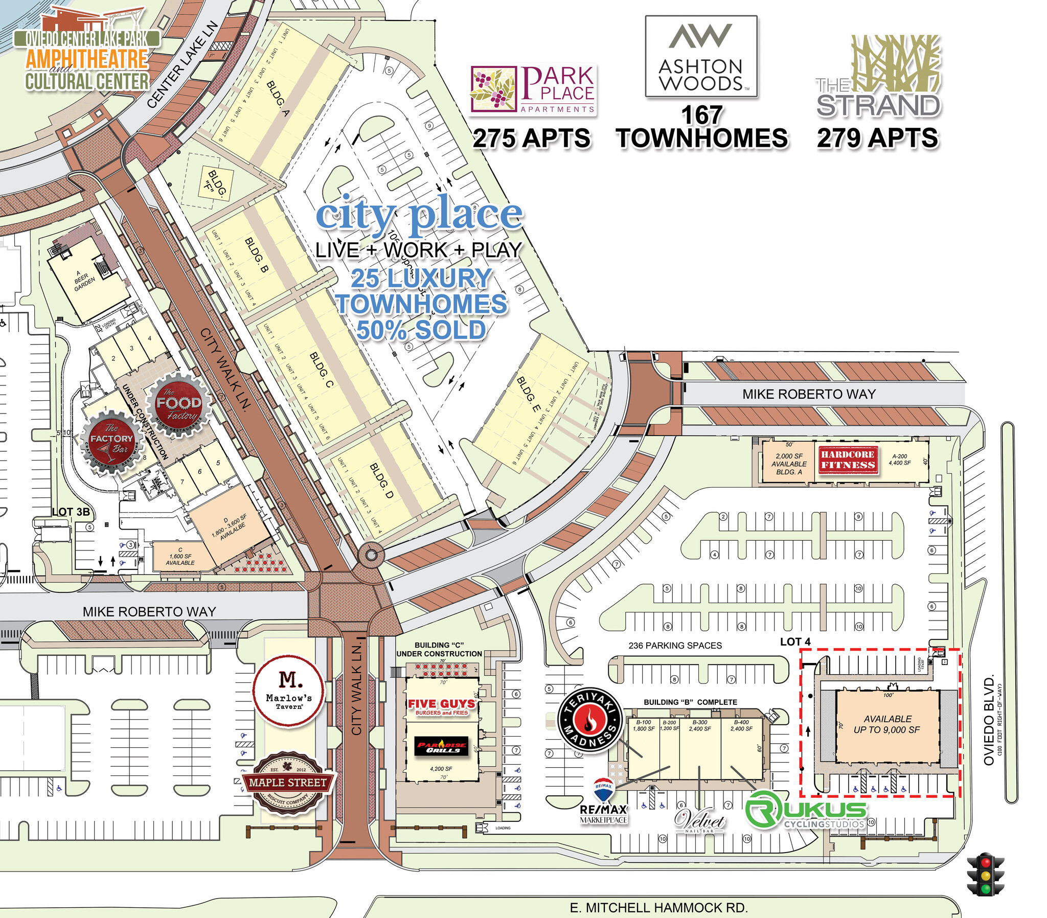 City Plaza Way, Oviedo, FL 32765 - Oviedo On The Park | LoopNet.com