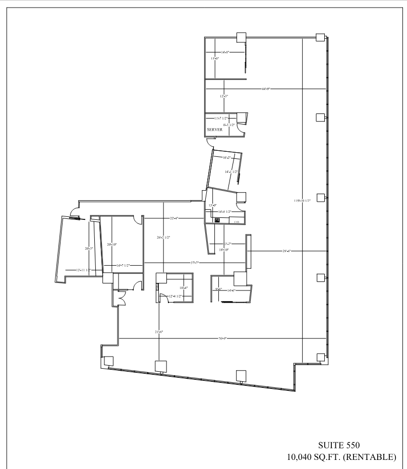 5140 Yonge St, Toronto, ON for lease Floor Plan- Image 1 of 1