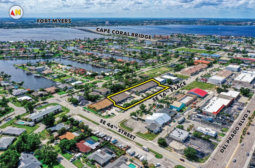 4417 SE 16th Pl, Cape Coral, FL for lease - Aerial - Image 2 of 6