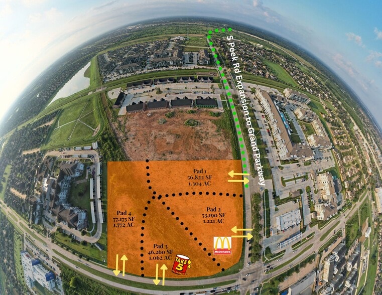 Bellaire Blvd & Peek Rd, Richmond, TX for lease - Building Photo - Image 1 of 6