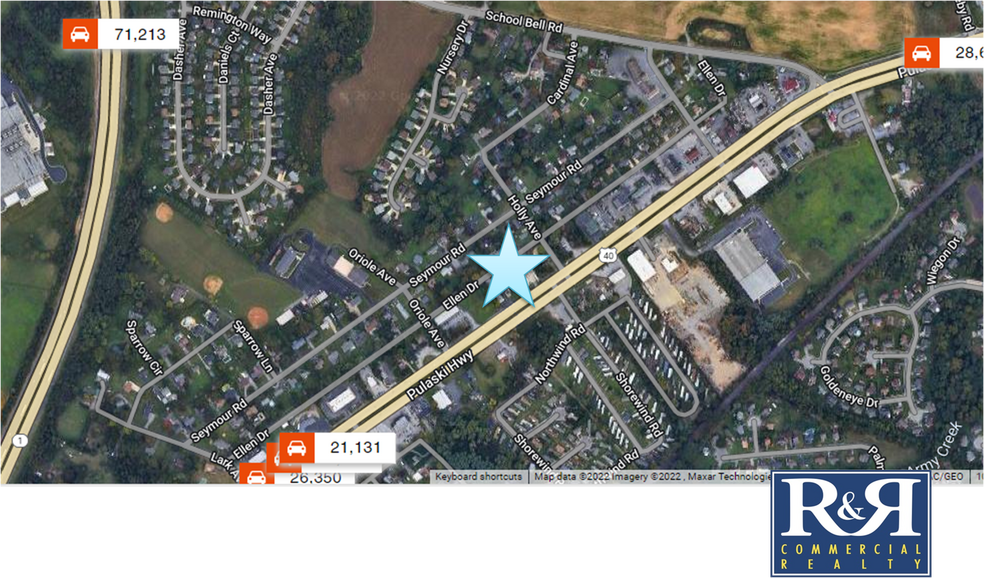 743 Pulaski Hwy, Bear, DE for sale - Aerial - Image 1 of 5