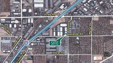 4050 Corporate Center Dr, North Las Vegas, NV - AERIAL map view - Image1