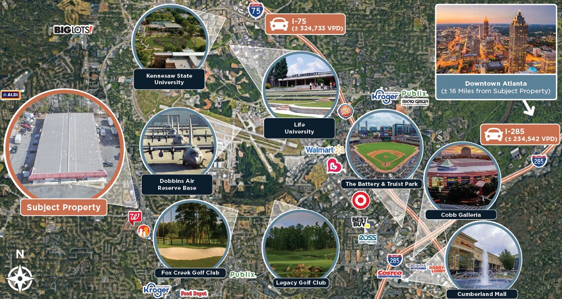 2301 Benson Poole Rd SE, Atlanta, GA for sale Aerial- Image 1 of 1