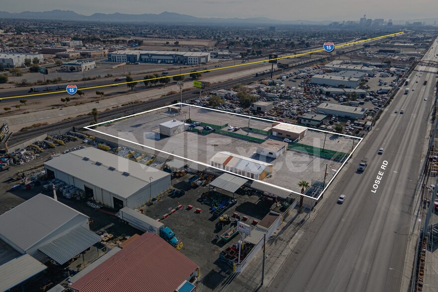 3850 Losee Rd, North Las Vegas, NV for lease - Aerial - Image 3 of 10