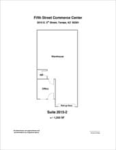 2009 E 5th St, Tempe, AZ for lease Floor Plan- Image 1 of 1