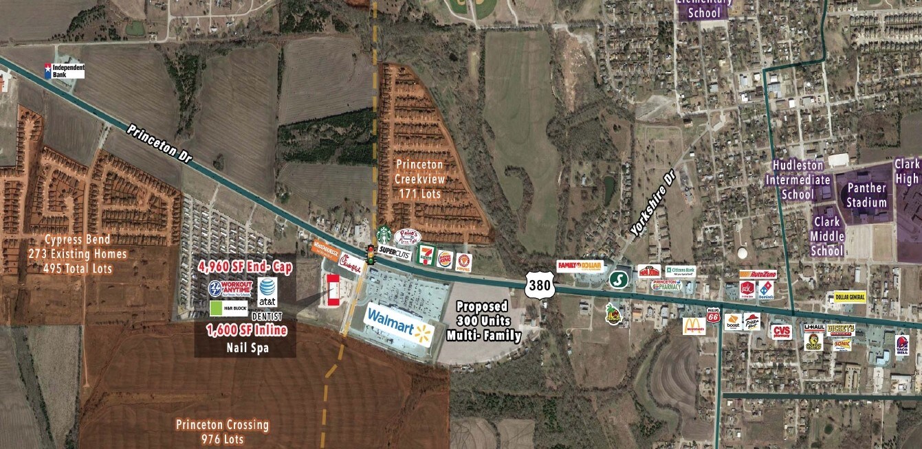 200 S Beauchamp Blvd, Princeton, TX for sale Aerial- Image 1 of 1