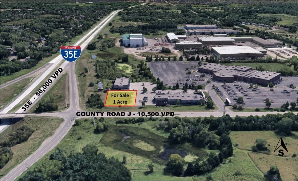 1200 County Road J, White Bear Lake, MN for sale - Aerial - Image 2 of 4