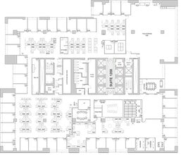 393 University Ave, Toronto, ON for lease Floor Plan- Image 1 of 1