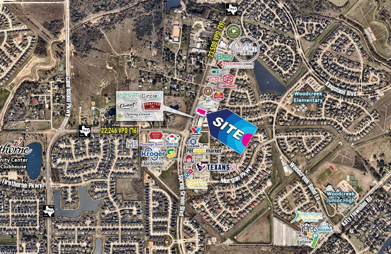 1439 FM 1463 Rd, Katy, TX for sale Aerial- Image 1 of 1