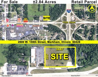 More details for 2800 W 159th St, Markham, IL - Land for Sale