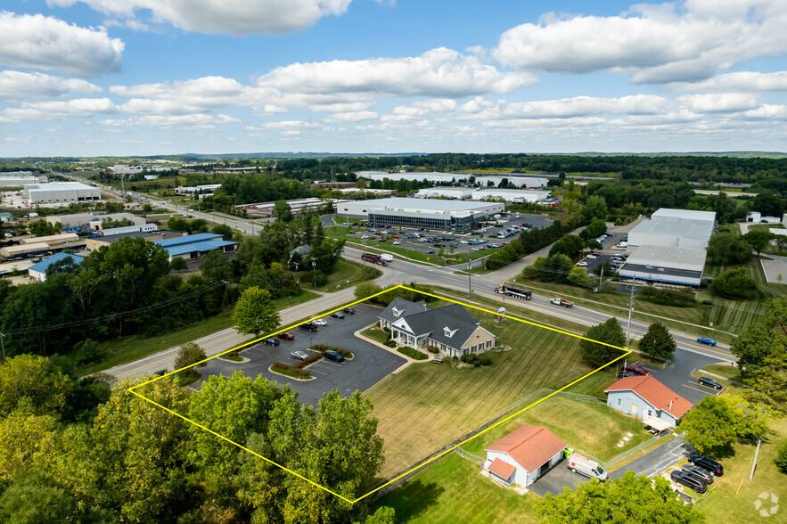 53425-53445 Grand River Ave, New Hudson, MI for sale - Aerial - Image 1 of 1