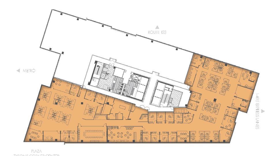 7900 Tysons One Pl, Tysons, VA for lease Floor Plan- Image 1 of 1