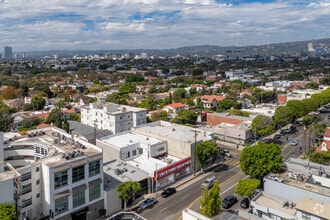 1107 S Robertson Blvd, Los Angeles, CA - AERIAL  map view