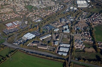 2 & 3 Methuen Park, Chippenham, WIL - aerial  map view