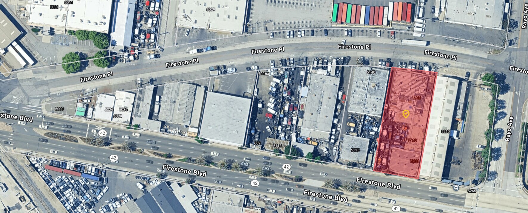 5200-5202 Firestone Pl, South Gate, CA for sale Aerial- Image 1 of 1