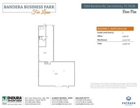 5504-1 Bandera Rd, San Antonio, TX for lease Floor Plan- Image 1 of 1