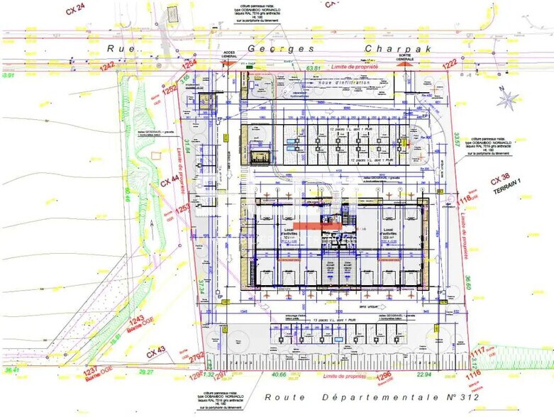 Flex in Bourgoin-Jallieu for lease - Floor Plan - Image 3 of 9