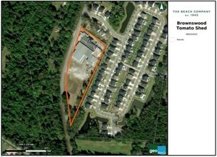 771 Brownswood Rd, Johns Island, SC - AERIAL  map view