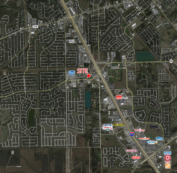 1600 W League City Pky, League City, TX for lease - Aerial - Image 3 of 4