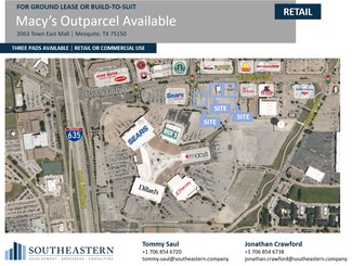 More details for 2063 Town East Mall, Mesquite, TX - Land for Lease