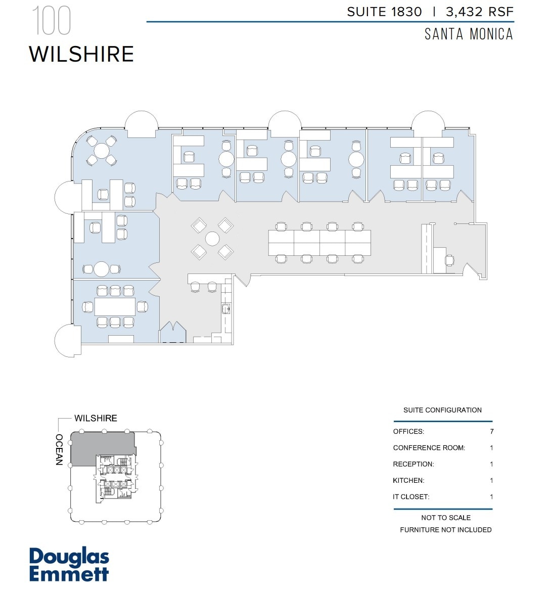 100 Wilshire Blvd, Santa Monica, CA for lease Floor Plan- Image 1 of 1