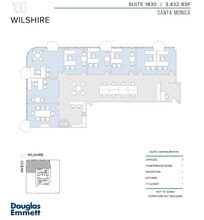 100 Wilshire Blvd, Santa Monica, CA for lease Floor Plan- Image 1 of 1