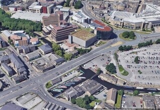 Wakefield Rd, Huddersfield, WYK - AERIAL  map view