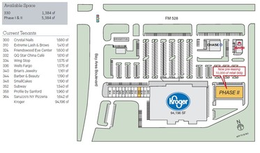 3125-3141 FM-528, Webster, TX for lease Site Plan- Image 1 of 1