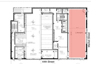 4400 Market St, Philadelphia, PA for lease Floor Plan- Image 1 of 2