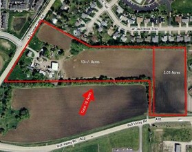 414 S Crystal Lake Rd, Mchenry, IL - AERIAL  map view