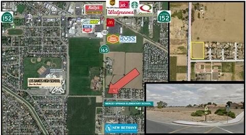 Nec Mercey Springs Rd & Scripps Dr, Los Banos, CA for sale - Other - Image 1 of 1