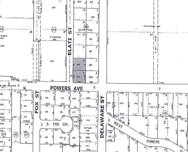 497 W Powers Ave, Littleton, CO for sale - Plat Map - Image 2 of 2