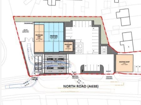 North Rd, Retford for lease - Site Plan - Image 3 of 3